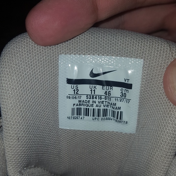 Nike Air Max 95 PRM Size 12 Light Bone String Prem - Picture 5 of 5